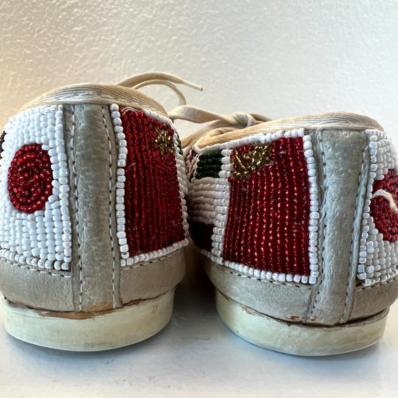 Beaded Barcelona Olympics 1992 Tennis Shoes - Colorwerks - Size 6 1/2  6.5 - Picture 8 of 13